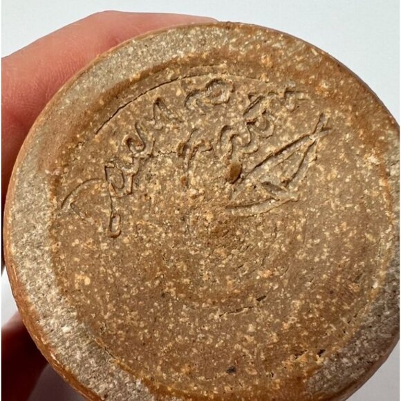 Set of 2 Ed Schrock Down to Earth Juice Glasses Clay Stoneware Pottery - Picture 8 of 8